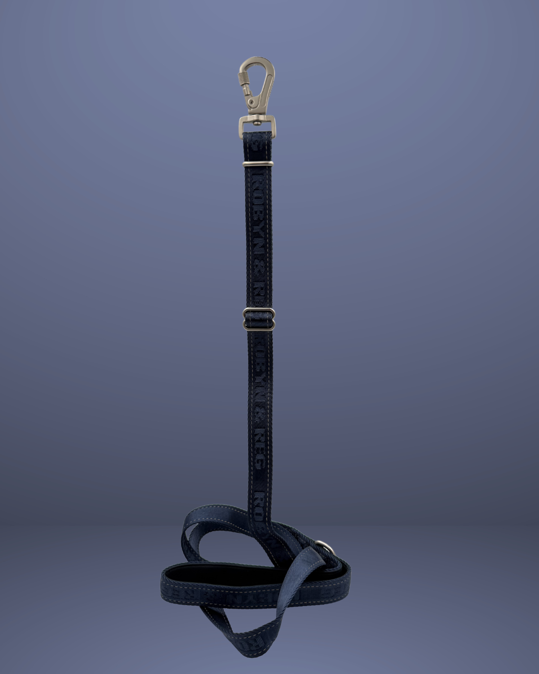 3ft-5ft Adjustable Dog Lead - Midnight Navy