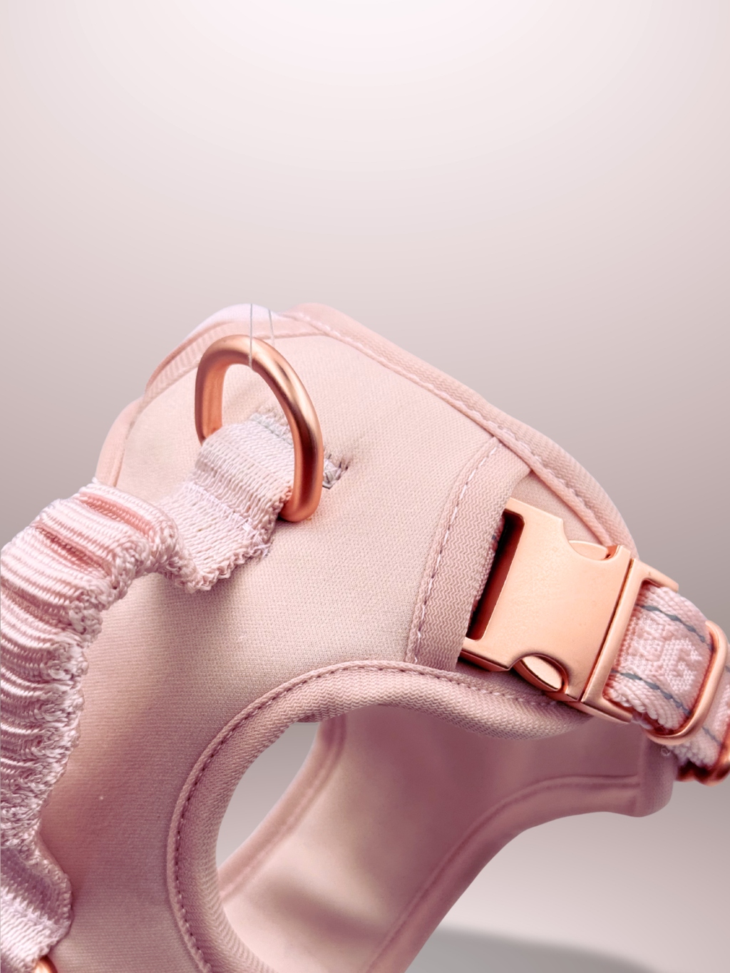 Adjustable Dog Harness - Rose Pink