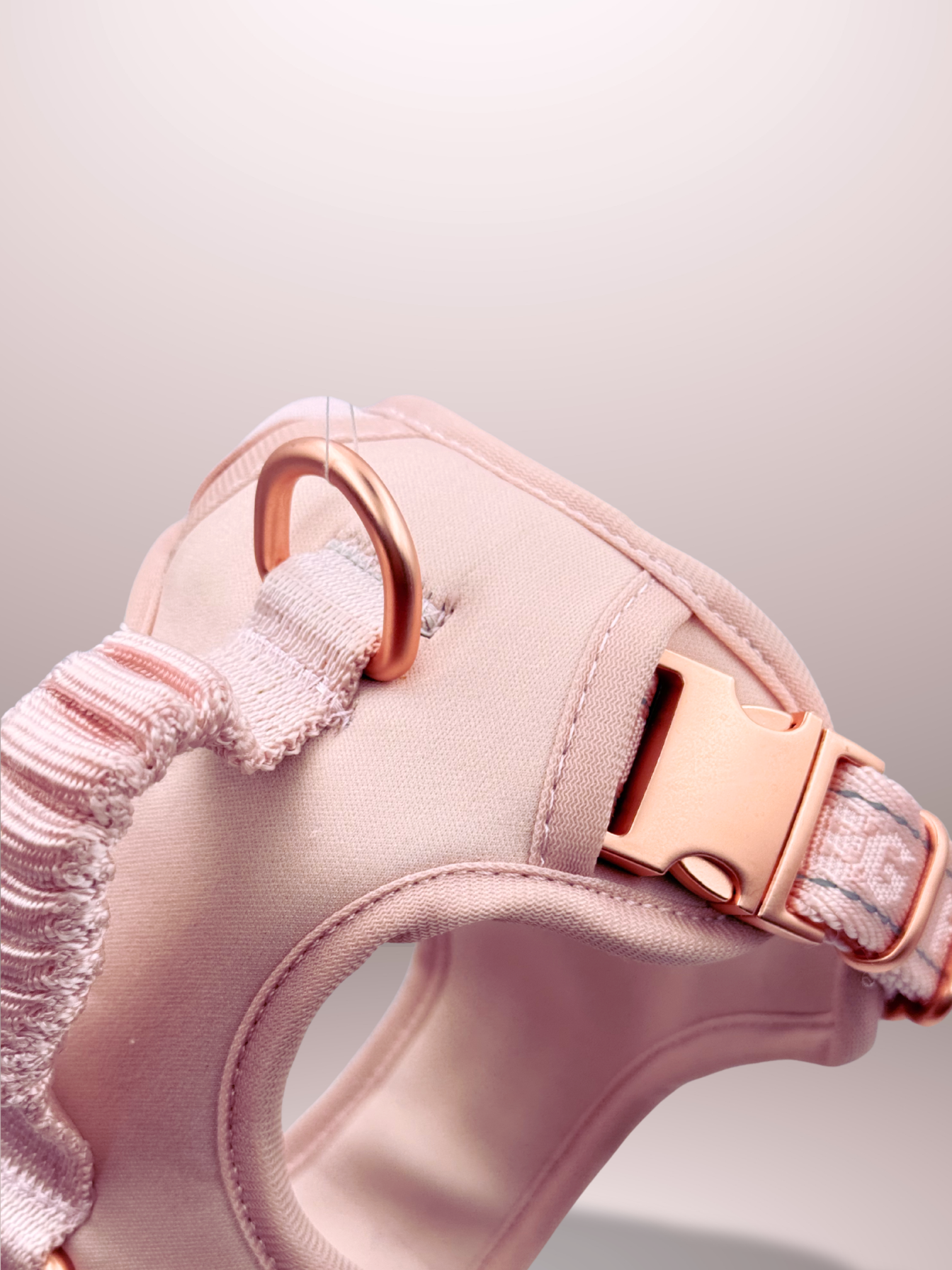Adjustable Dog Harness - Rose Pink