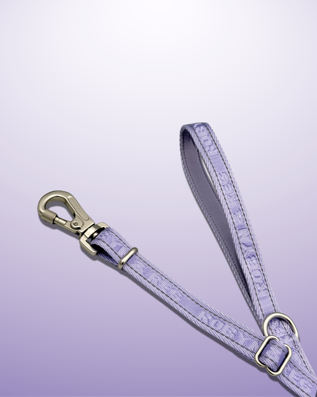 3ft-5ft Adjustable Dog Lead - Lilac