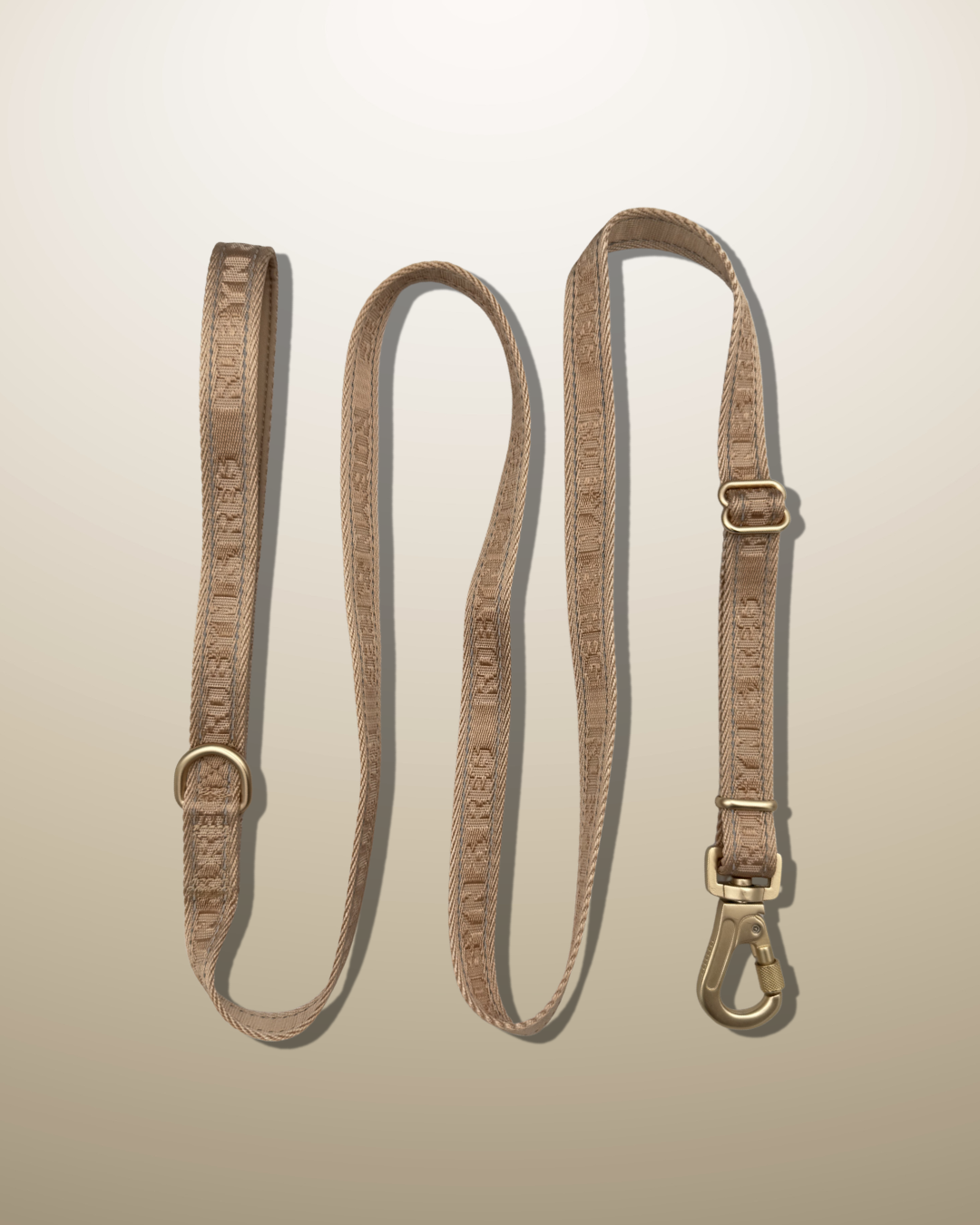 3ft-5ft Adjustable Dog Lead - Pebble Beige