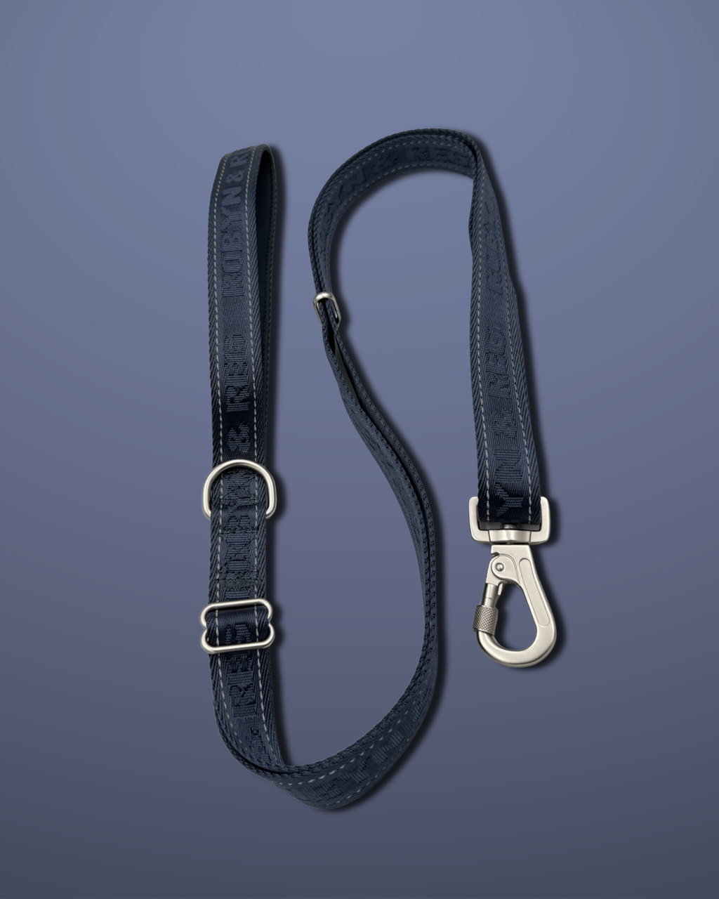 3ft-5ft Adjustable Dog Lead - Midnight Navy