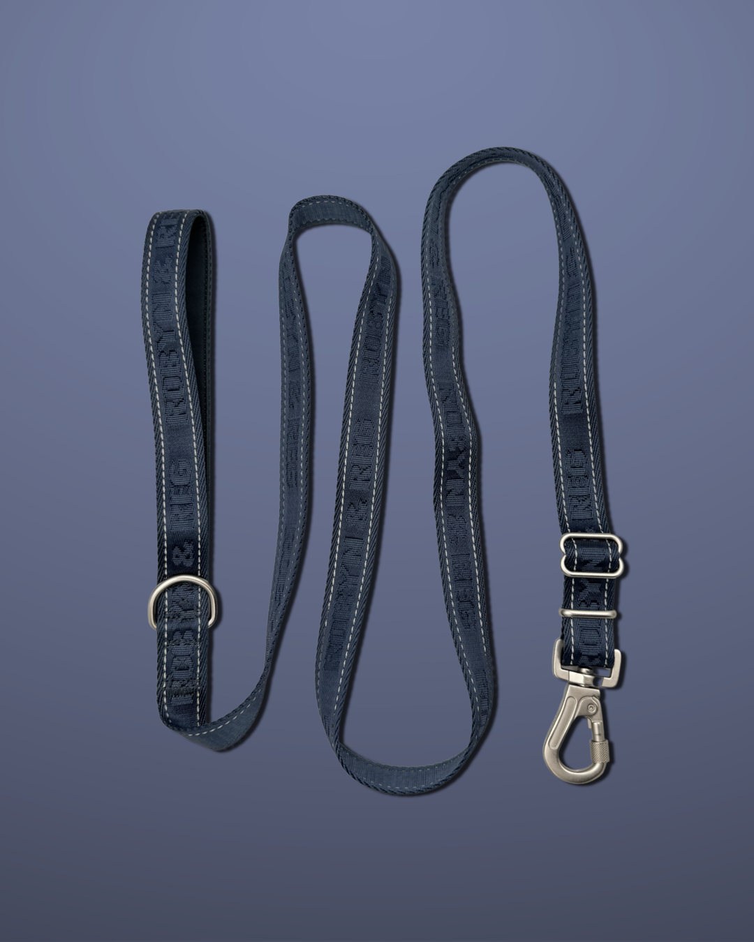 3ft-5ft Adjustable Dog Lead - Midnight Navy